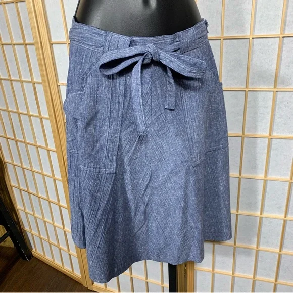 True Vintage 70s Wrap Skirt, S, Pockets! - Picture 5 of 11